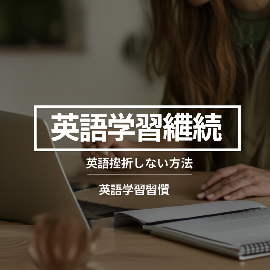 英語学習の挫折率90%を覆す！3ヶ月で継続習慣を身につける7つの科学的方法