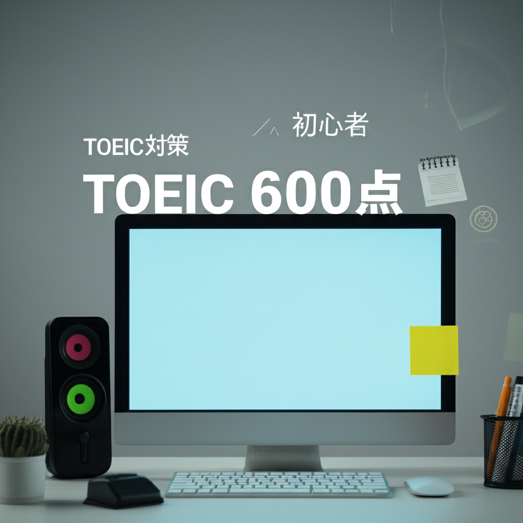 TOEIC600点を4ヶ月で達成する初心者向け完全ガイド：分かりやすい勉強法とおすすめ参考書